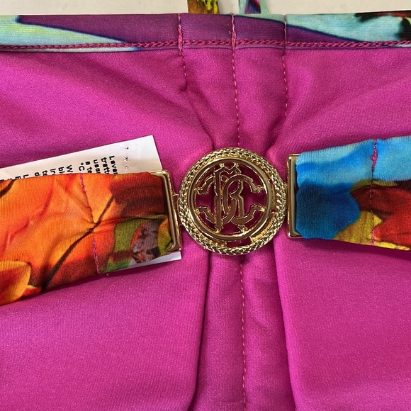 Roberto Cavalli Beachwear Bikini Fascia Bandeau Size S NWT - Picture 7 of 11